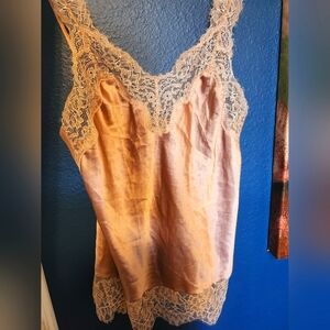 Victoria Secret Bundle of 2 women's size Small camis. Pink and purple. Like new!